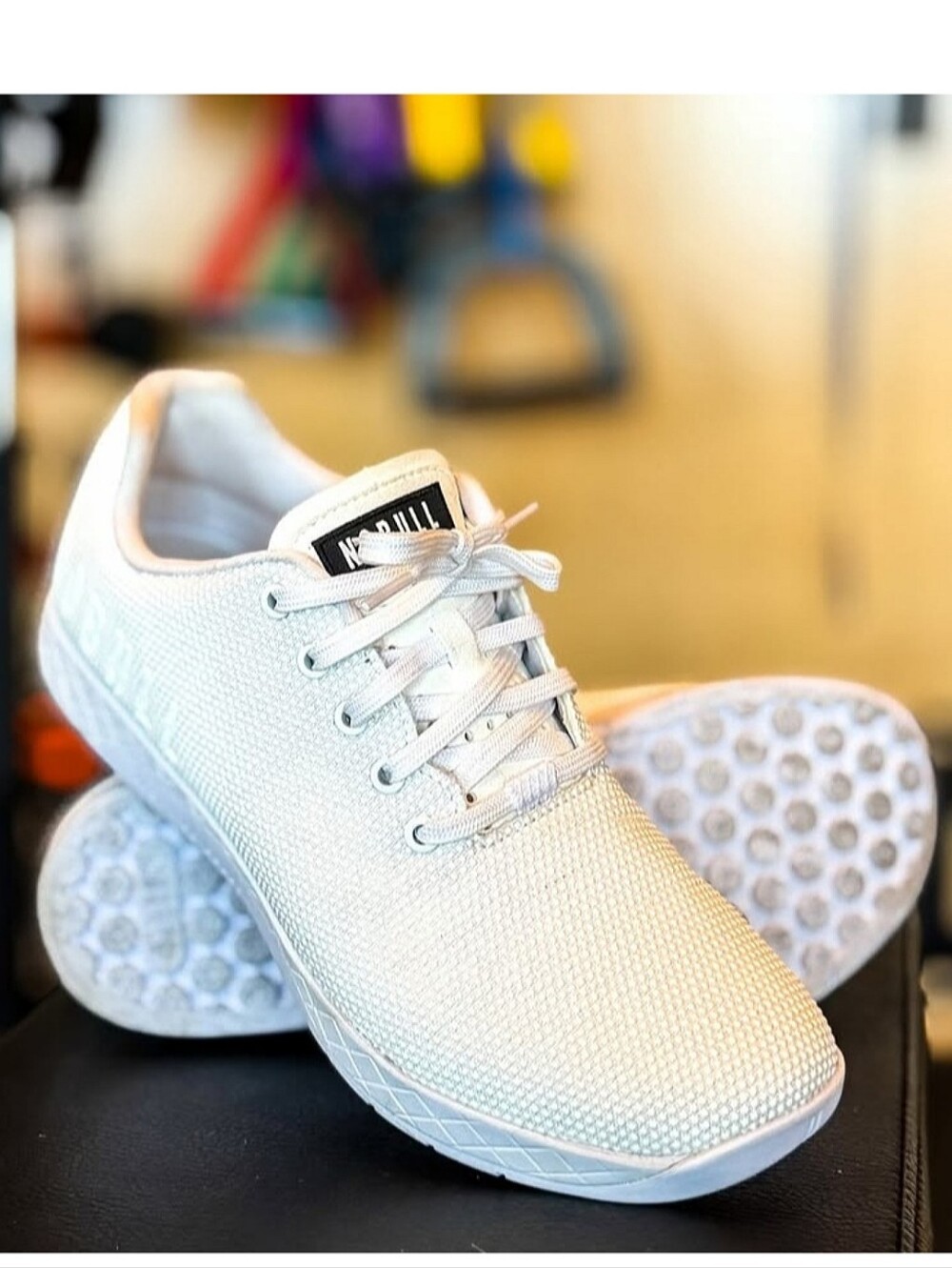 🆕️ NOBULL Outwork Trainer Sneakers Vanilla Women's 10 Men's 8.5 CrossFit Gym